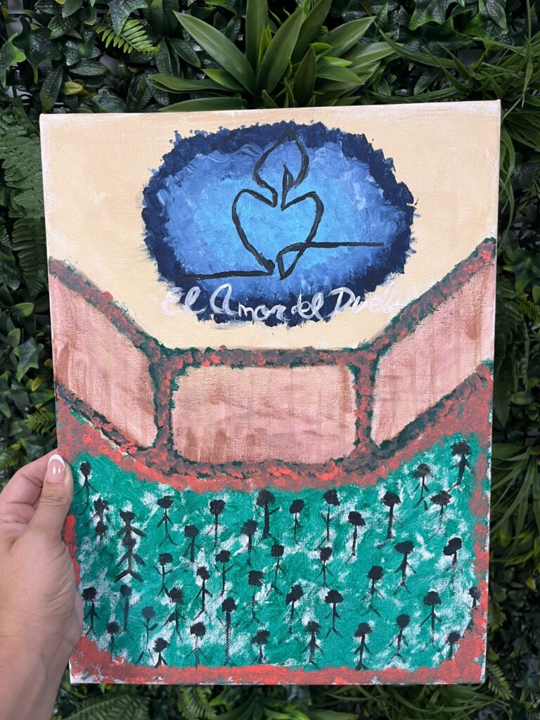 A veces el arte permite ver con claridad todo el camino recorrido durante el duelo.